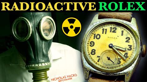 rolex radioactive